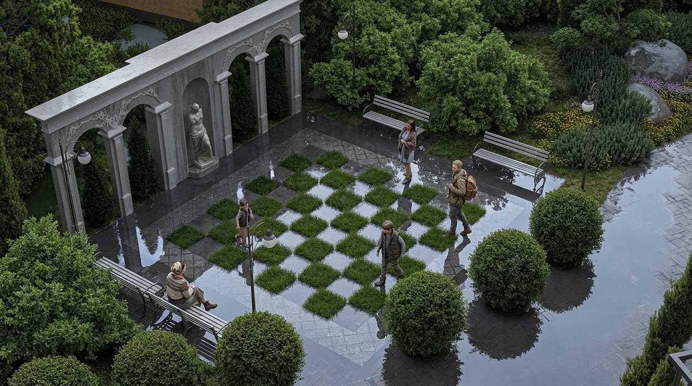 АК Киров рендер 10 — апартаментный комплекс Ялта