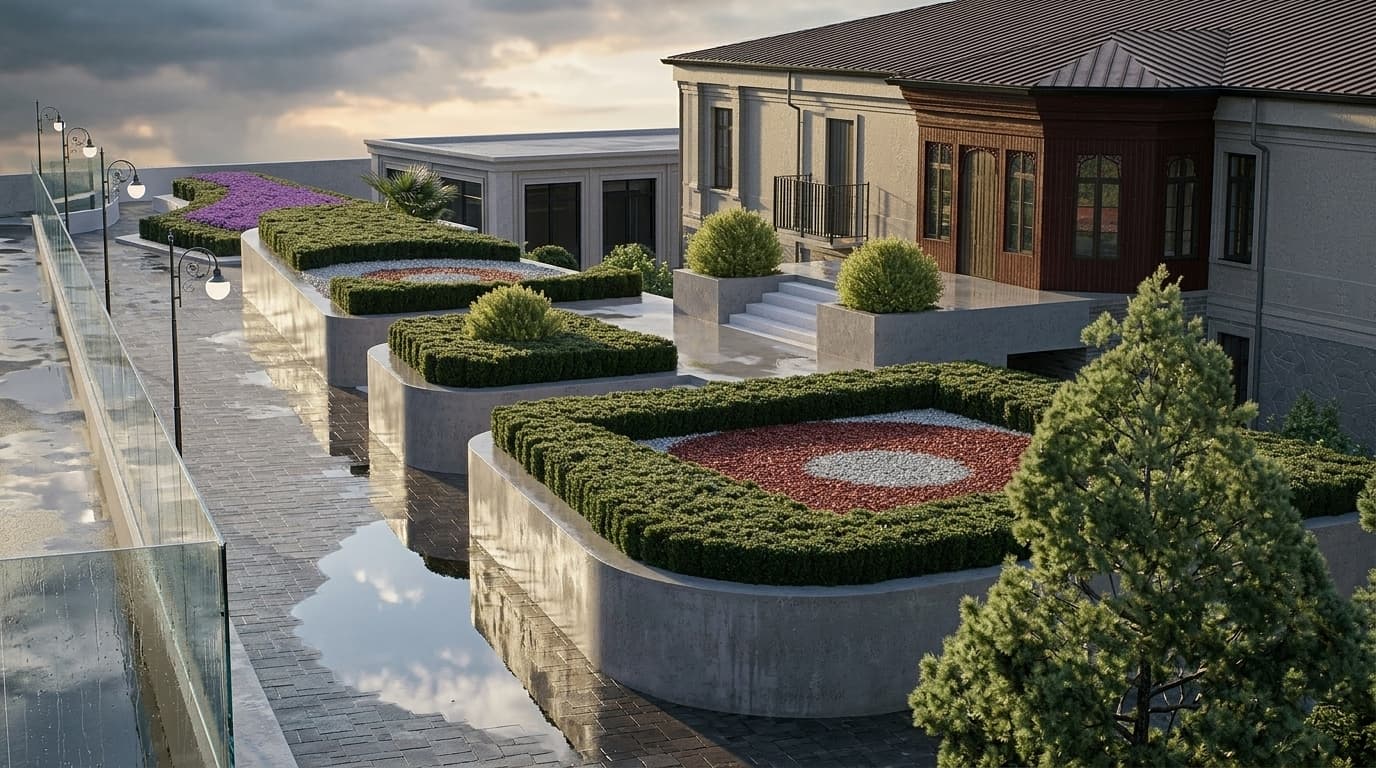 АК Киров рендер 23 — апартаментный комплекс Ялта