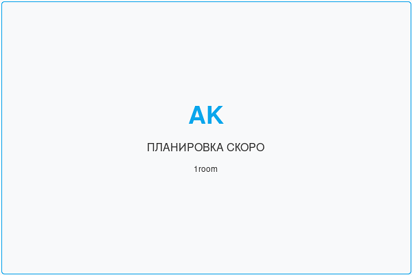 1-комнатная — 42–55 м²